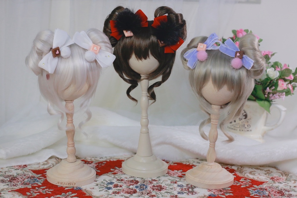 9~9.5インチ ウィッグセット《チョコスウィートハート》