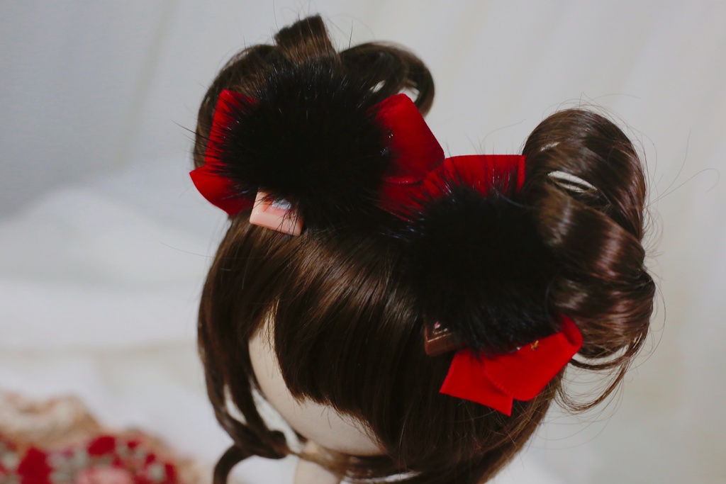 9~9.5インチ ウィッグセット《チョコスウィートハート》