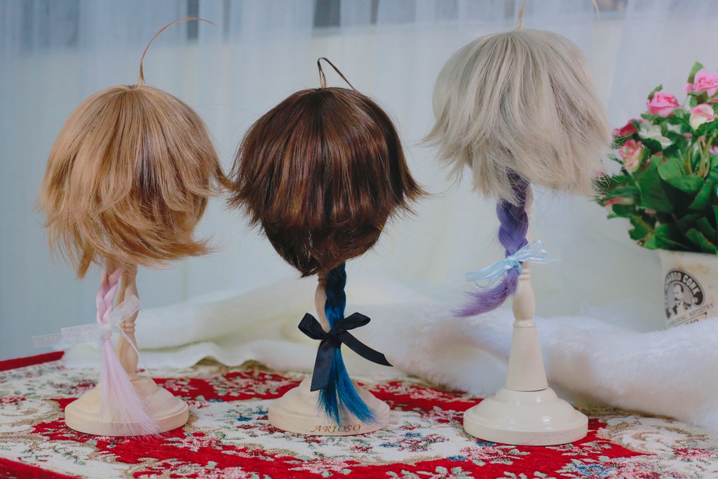9~9.5インチ ウィッグセット《ショーロンポー》