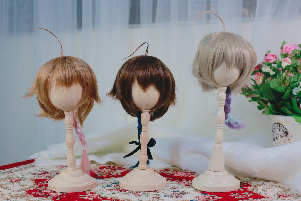 9~9.5インチ ウィッグセット《ショーロンポー》