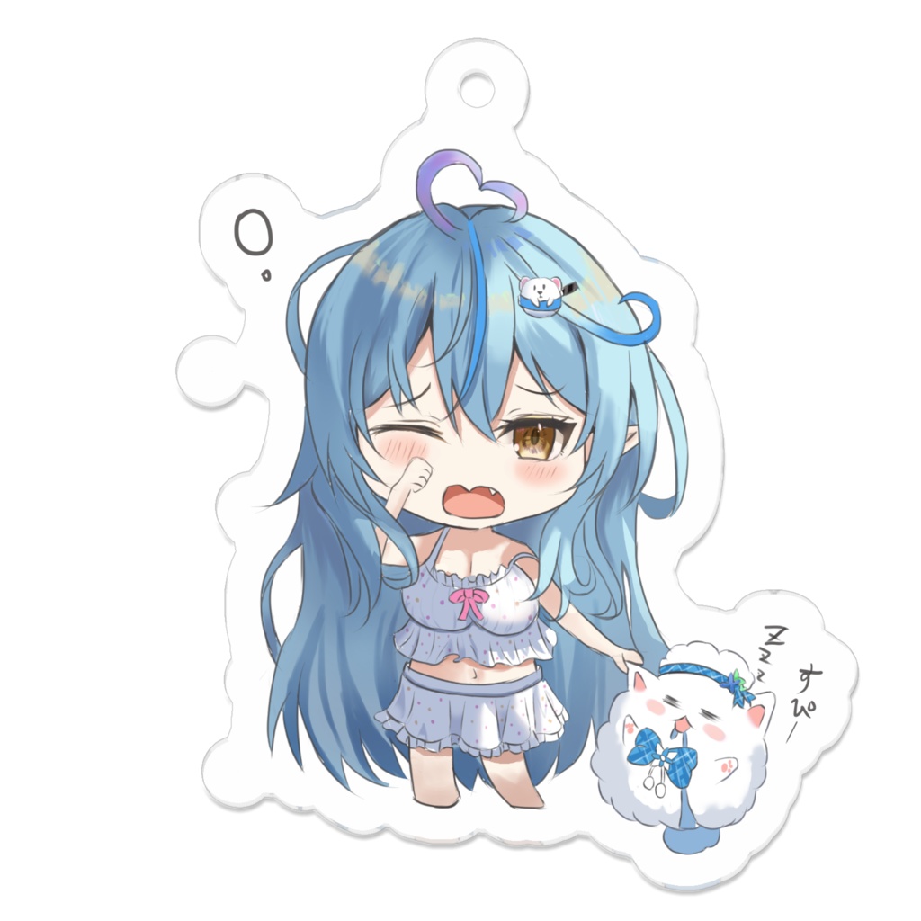 ねむねむラミィちゃんと雪民さん