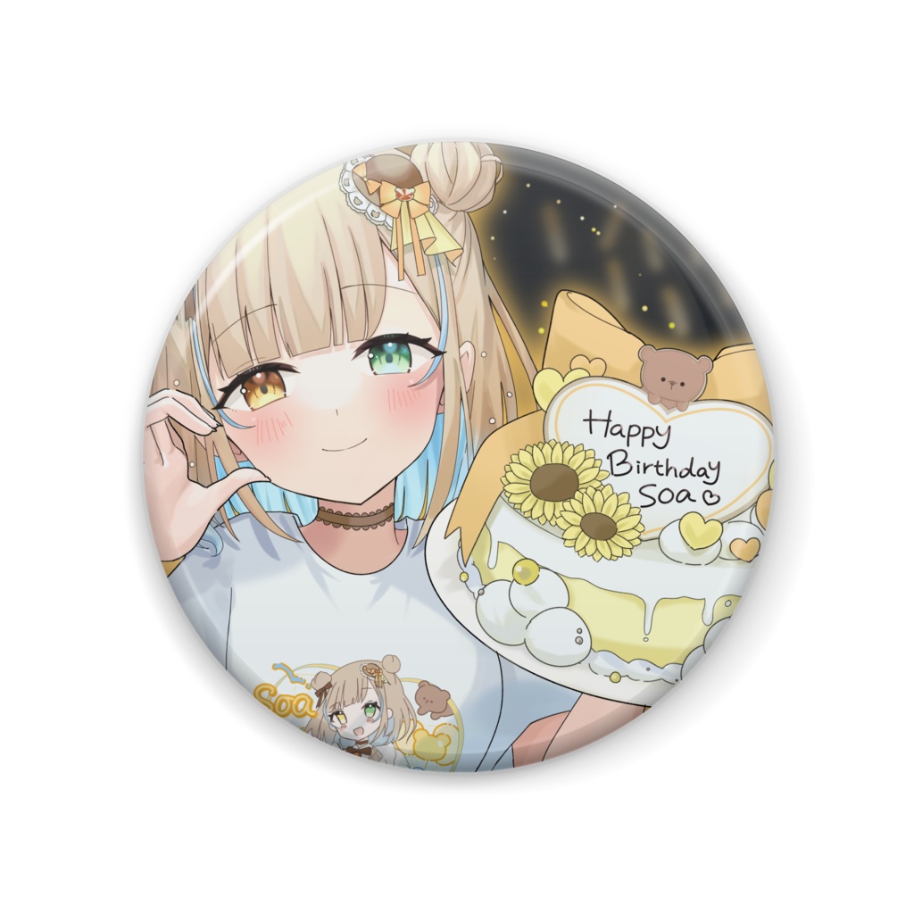 缶バッジ(2025バースデー仕様)タイプA