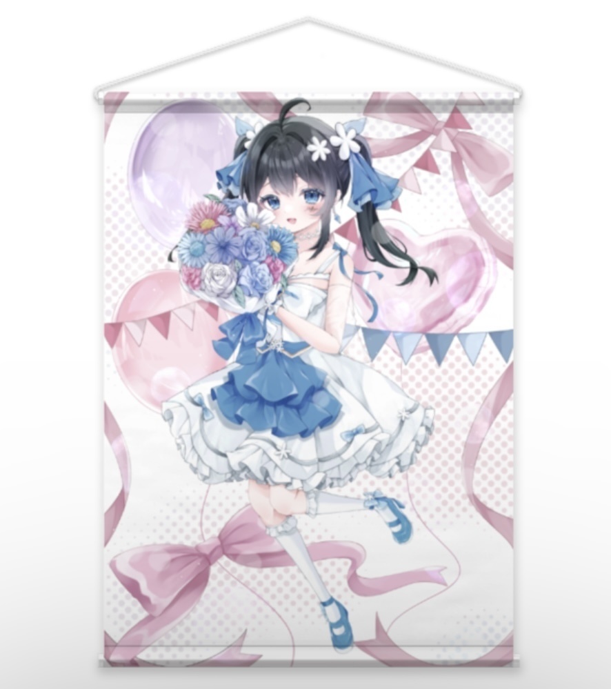 デビュー1周年記念グッズタペストリー