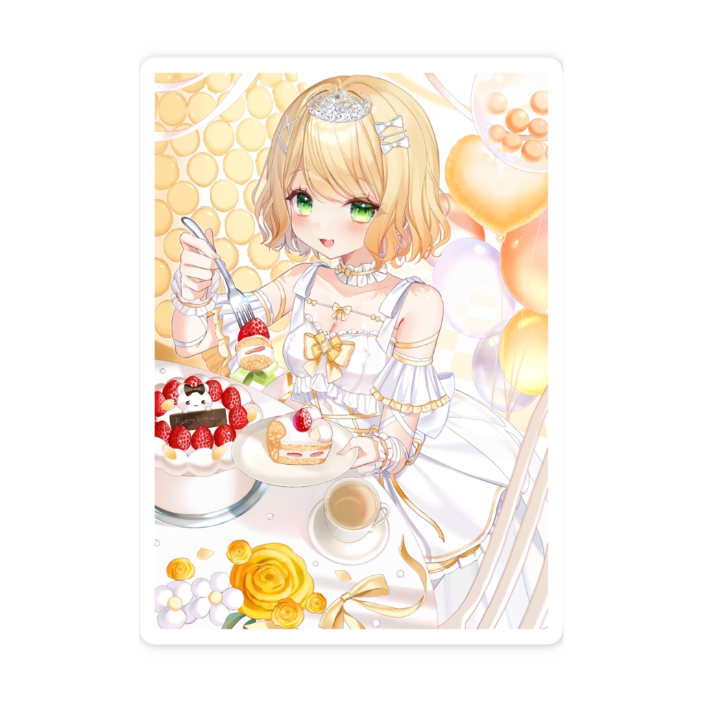 ちゅなち誕生日記念ステッカー
