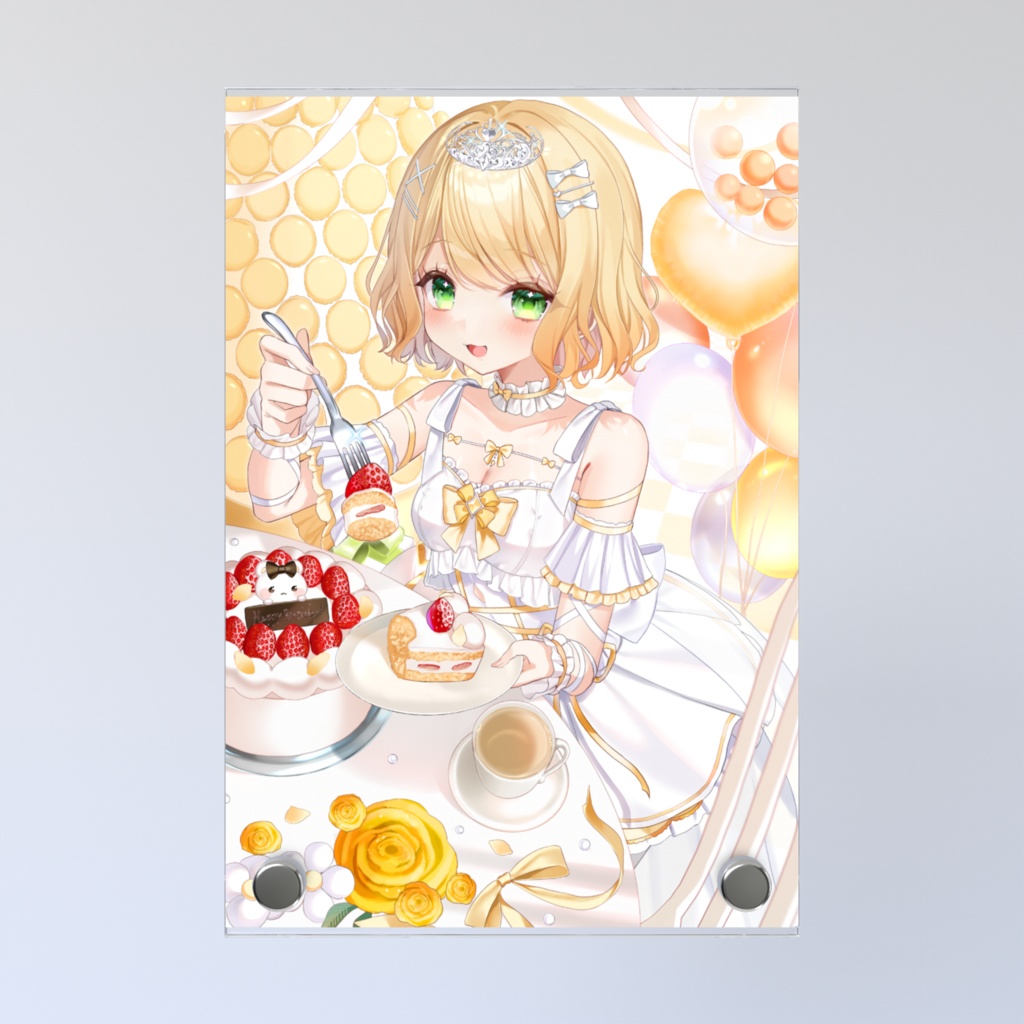 ちゅなち誕生日記念アクリルフォトパネル