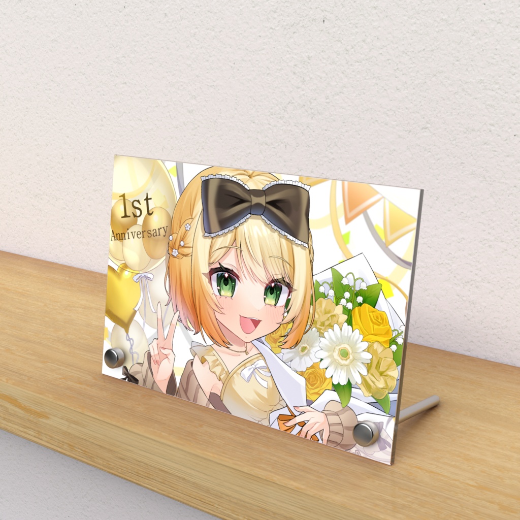 ちゅなち誕生日記念アクリルフォトパネル
