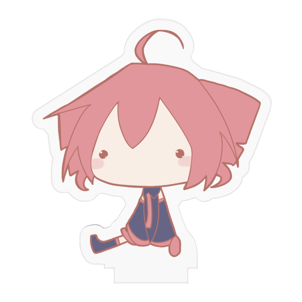 おすわりテトさんアクリルフィギュア