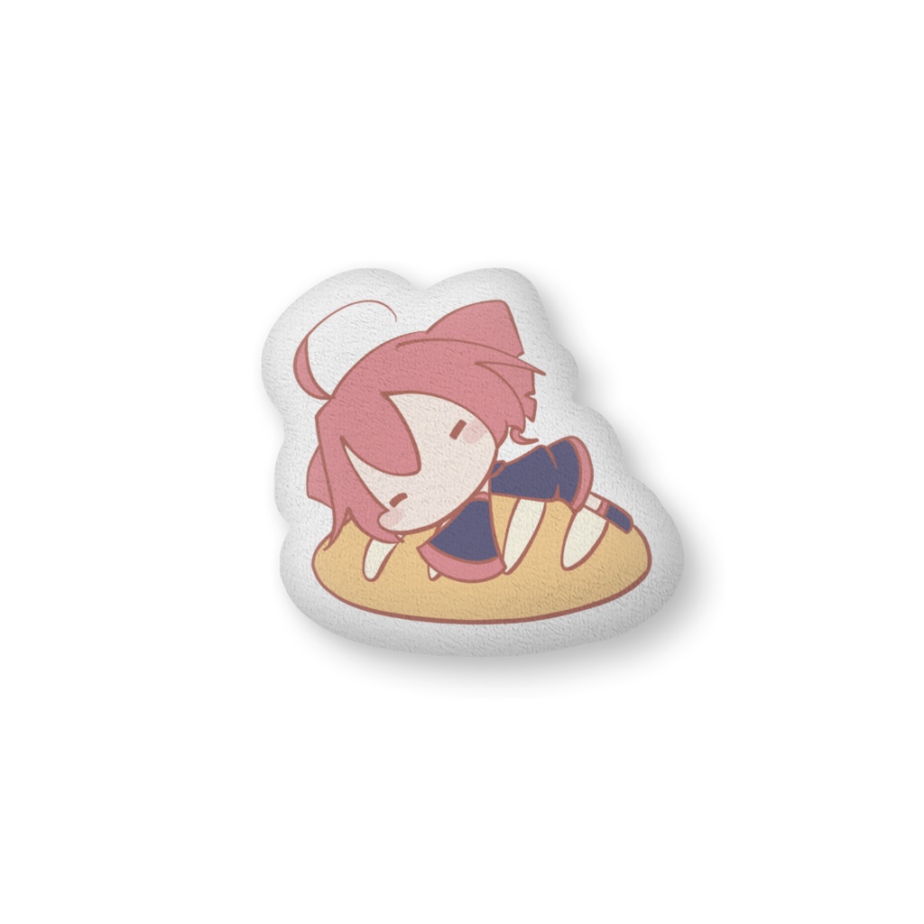 フランスパン抱きテトさんクッション