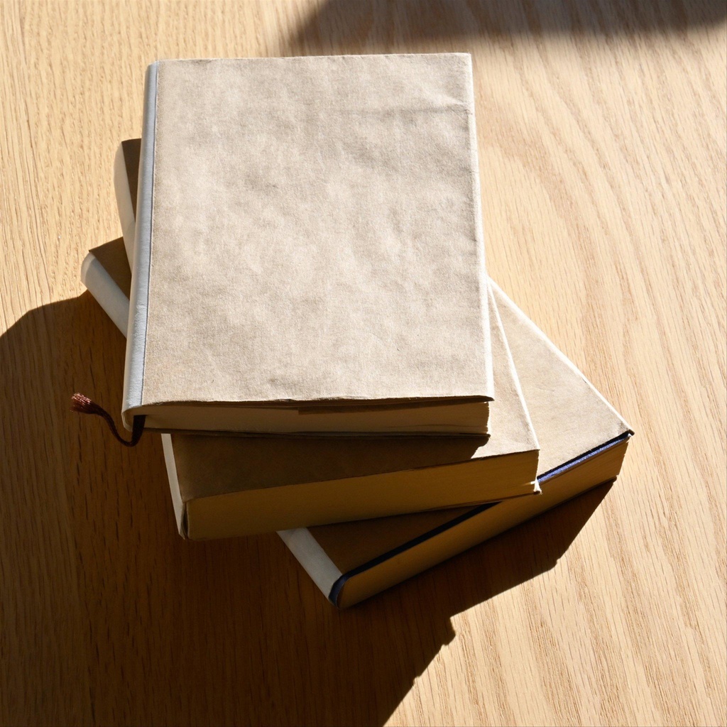 【文庫・新書版】印刷屋さんが作った背表紙が透けて見えるブックカバー