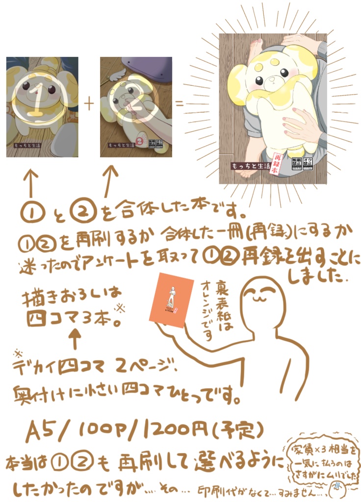 もっちと生活再録