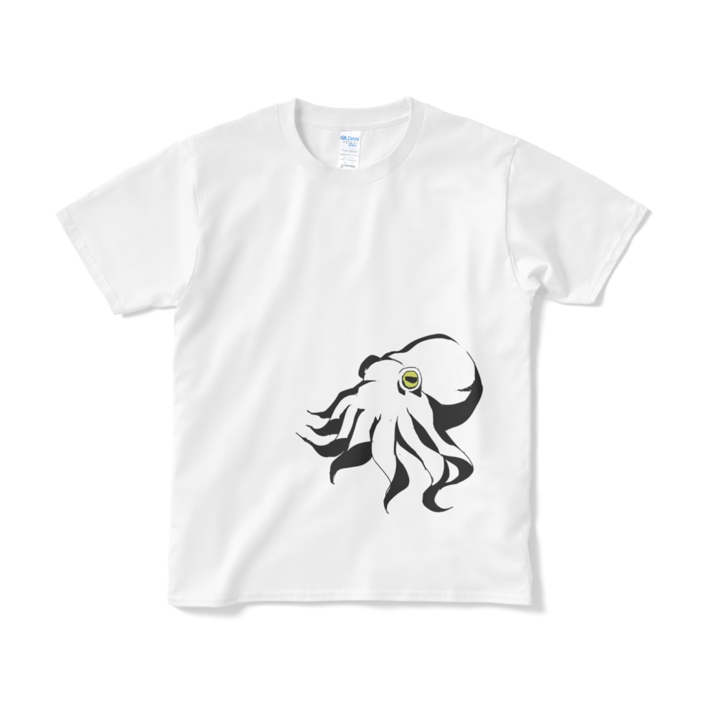 タコ白Tシャツ