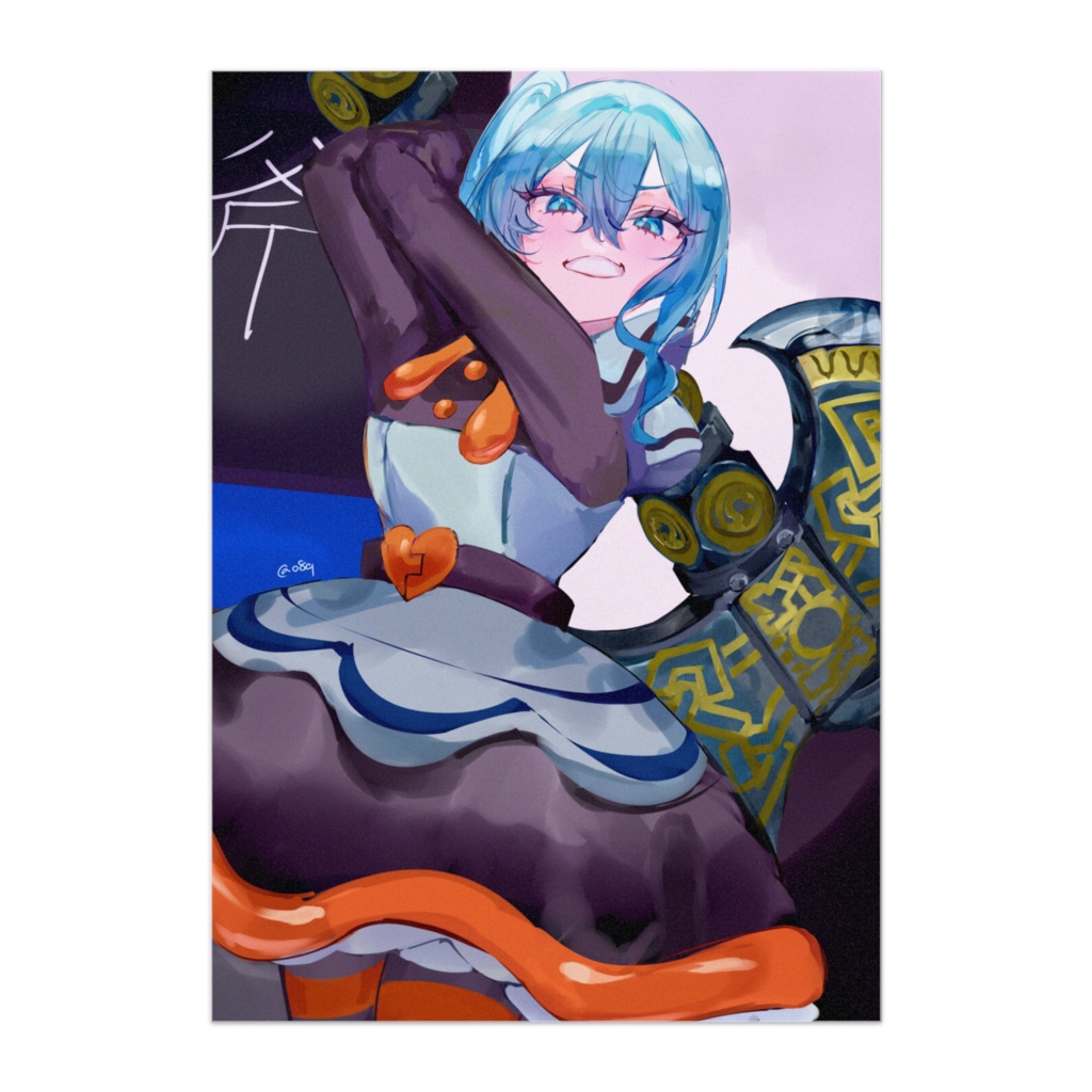 星街すいせいちゃん【CaramelPain】非公式ポスター