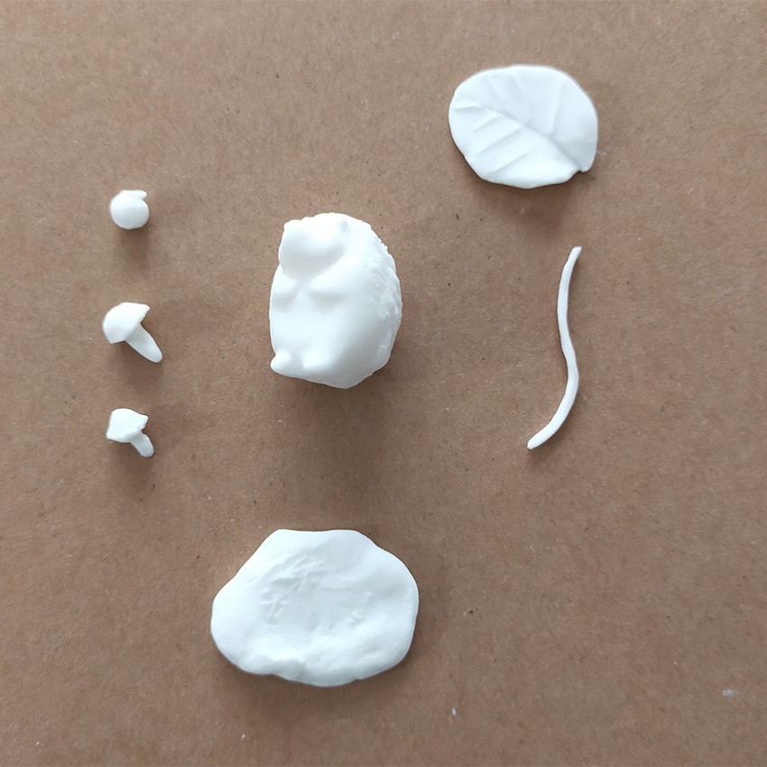 ハリネズミ ~メルヘンきのこ~