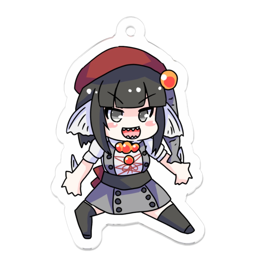 寿司いくらのアクリルキーホルダー2nd