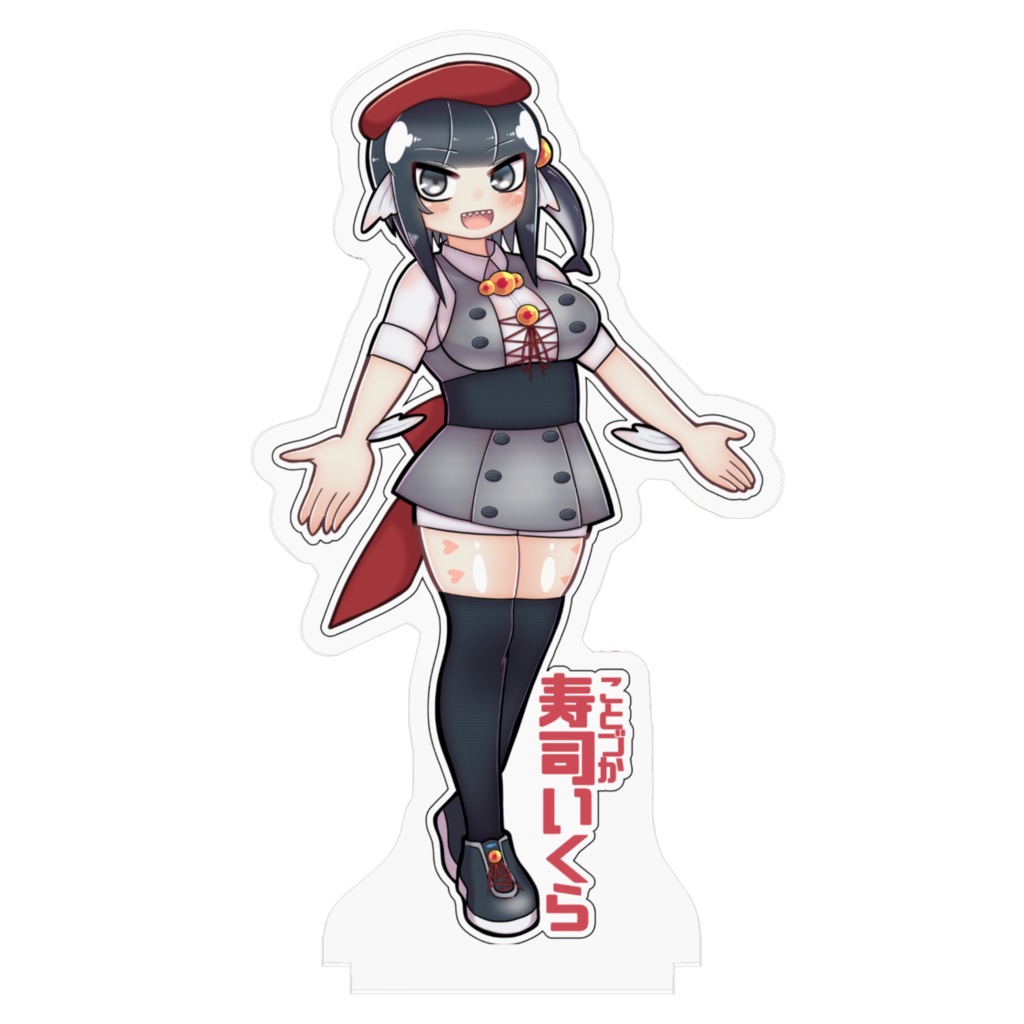 寿司いくらキービジュアルアクリルフィギュア2023