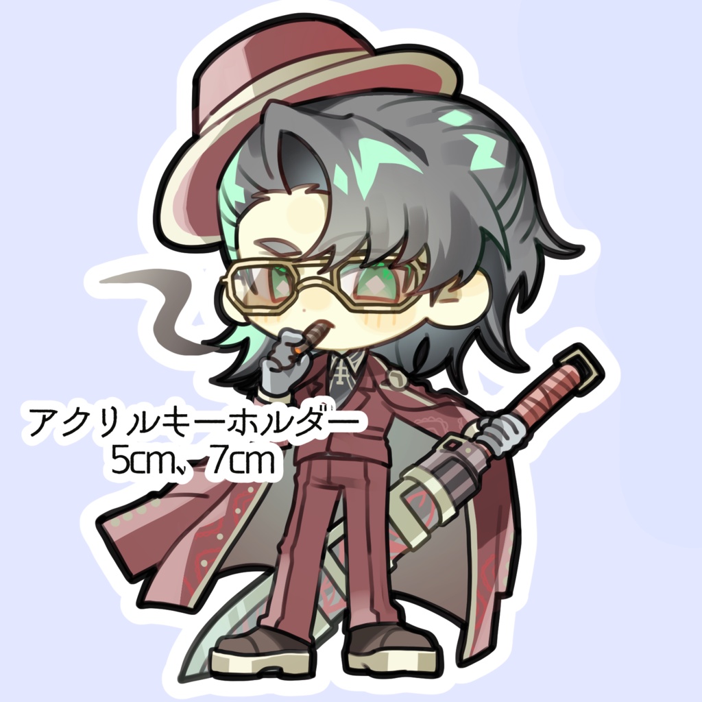 Limbus Company ムルソー アクリルキーホルダー