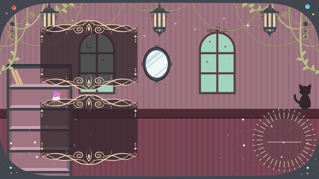 【無料/有料】レトロでお洒落な配信画面【ゲーム/雑談】