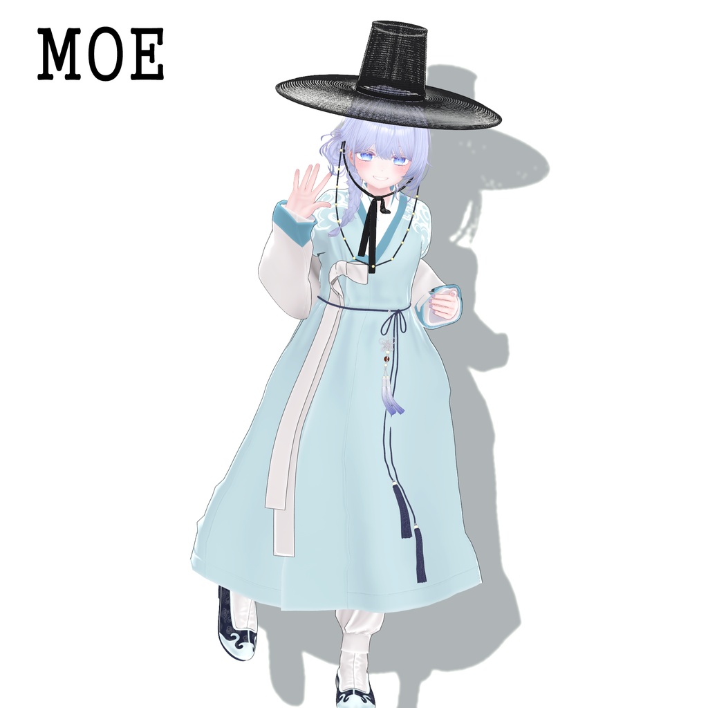 靑雲 (hanbok)『 9 アバター対応 』+ Sio