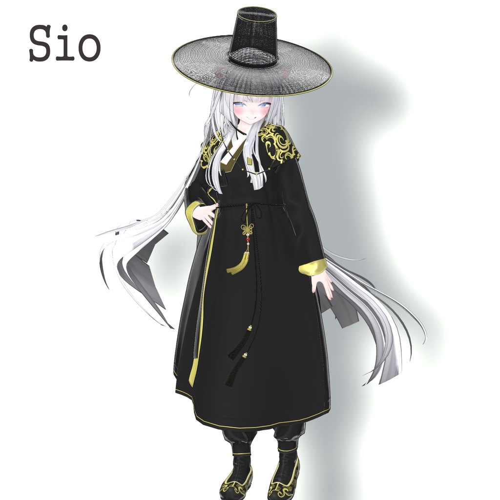 靑雲 (hanbok)『 9 アバター対応 』+ Sio
