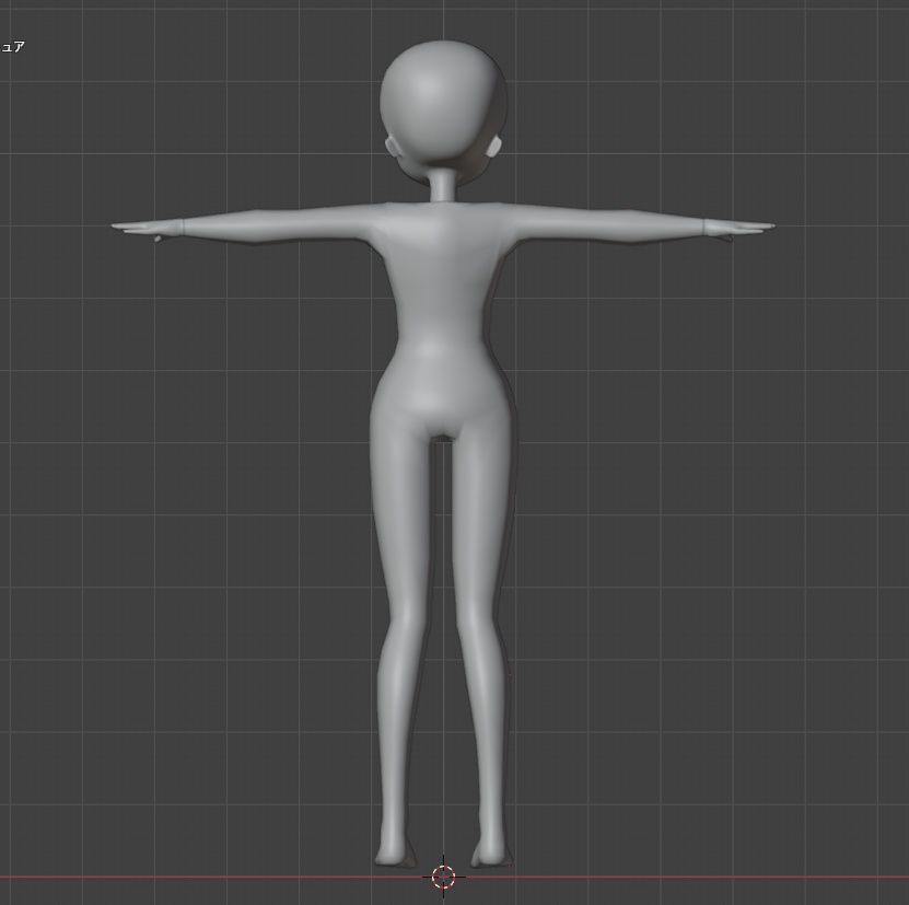 vrchat用アバター素体