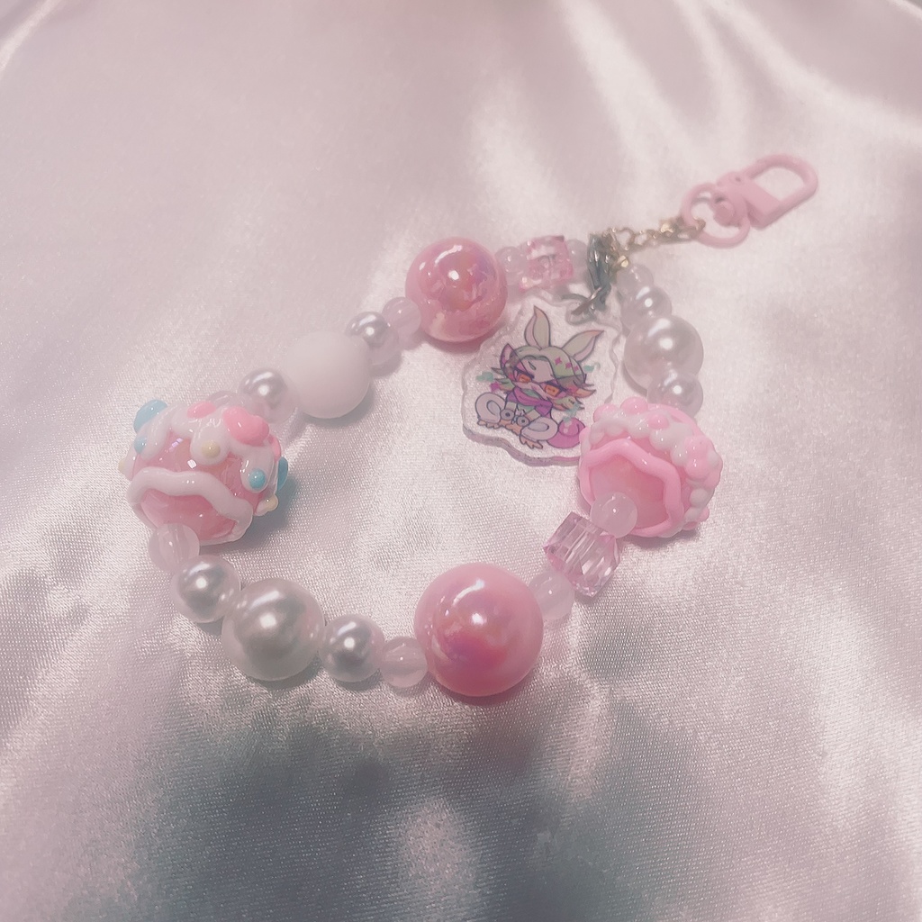 ビーズストラップ