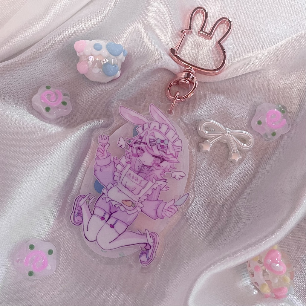 シャカシャカアクリルキーホルダー