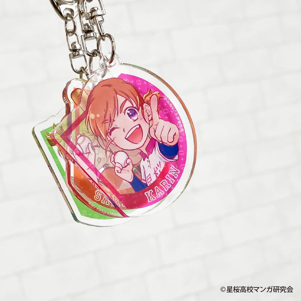 花鈴のマウンド アクリルキーホルダー