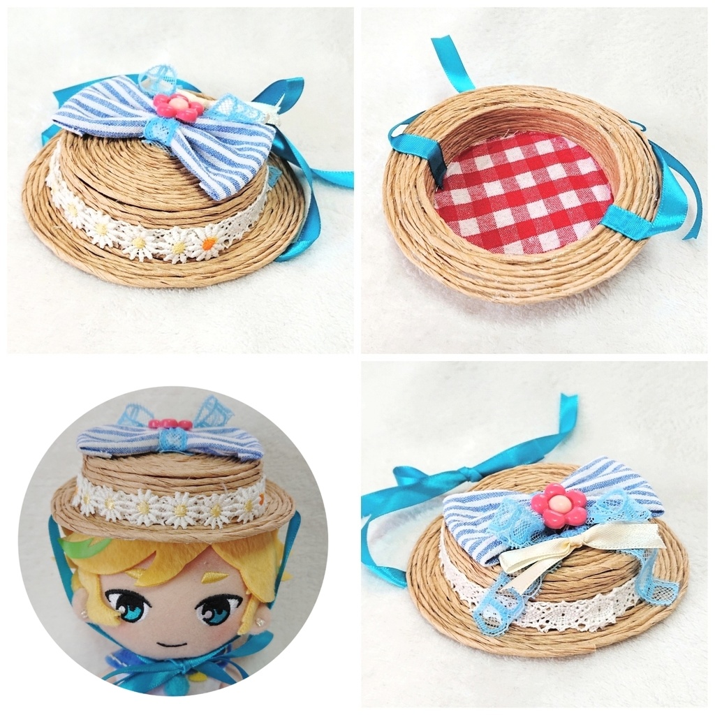 ぬいぐるみ用カンカン帽各種