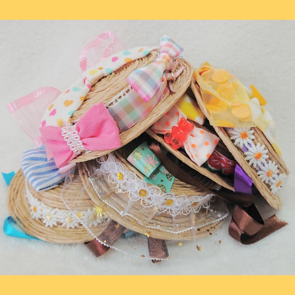 ぬいぐるみ用カンカン帽各種