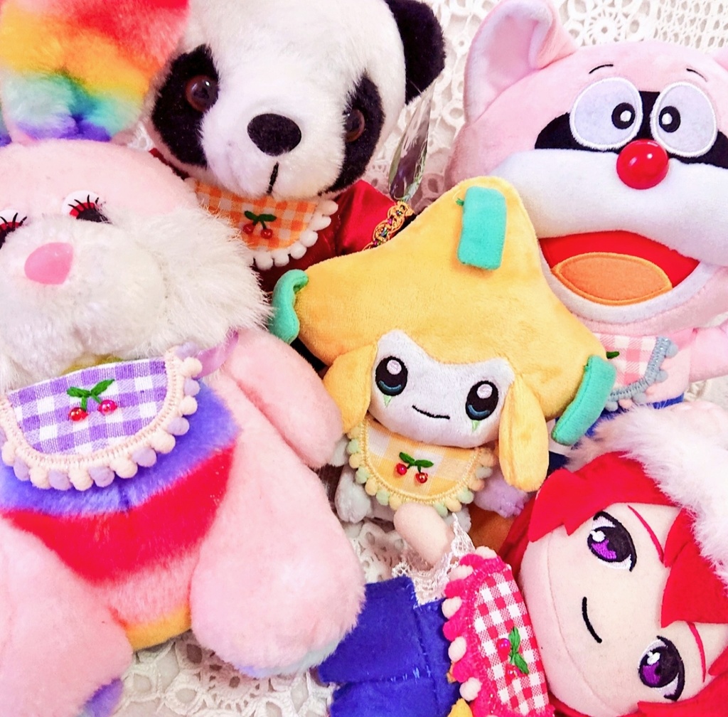 ぬいぐるみ用スタイ各種