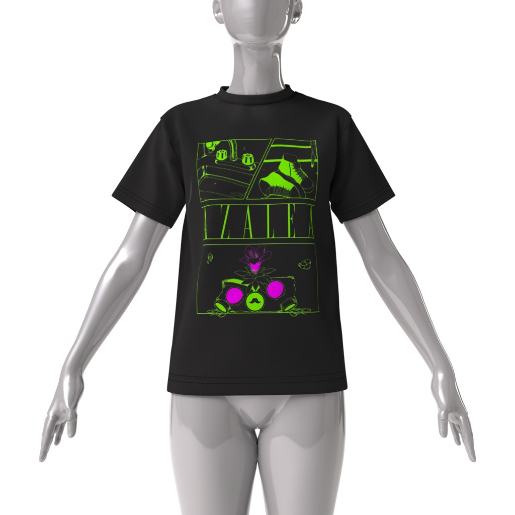 【AZALEA】ビッグシルエットTシャツ