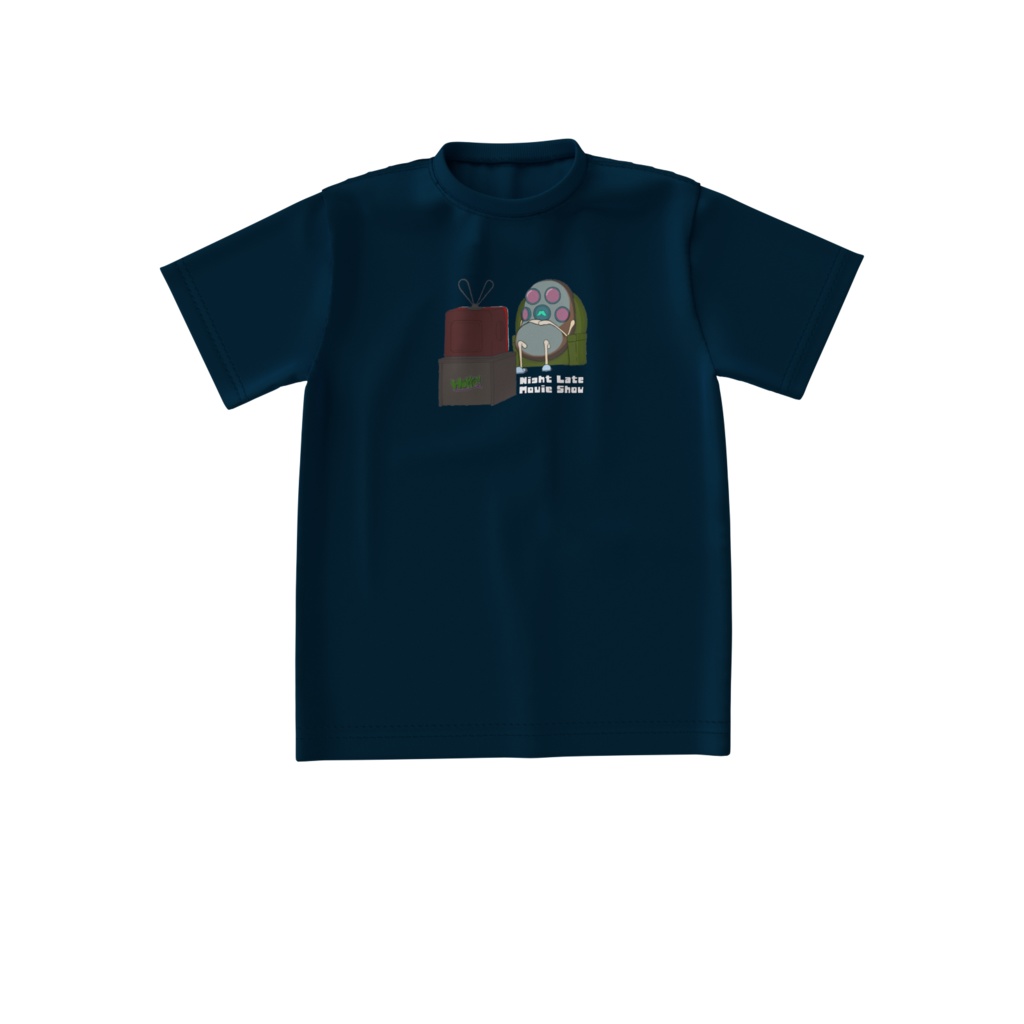 【Night Late Movie Show】ビッグシルエットTシャツ