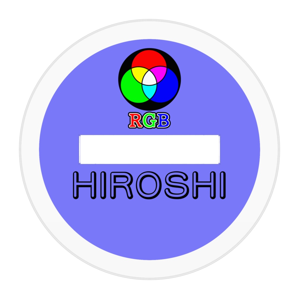 RGB アクリルスタンド