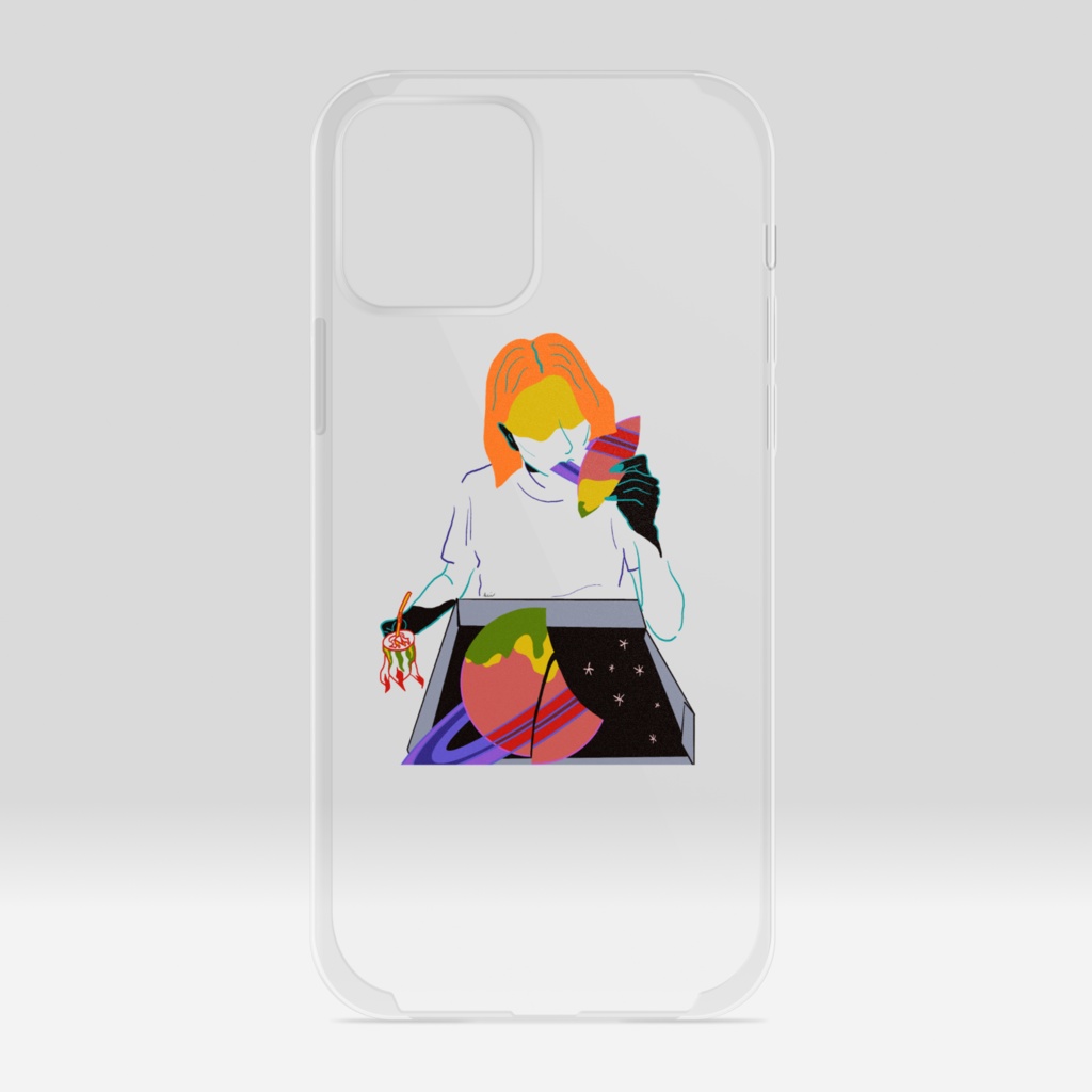 GirL. EAT series - iPhone case -