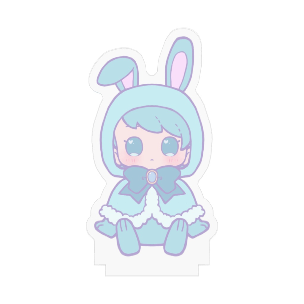 うさずきんアクリルフィギュア【ふゆさわ】