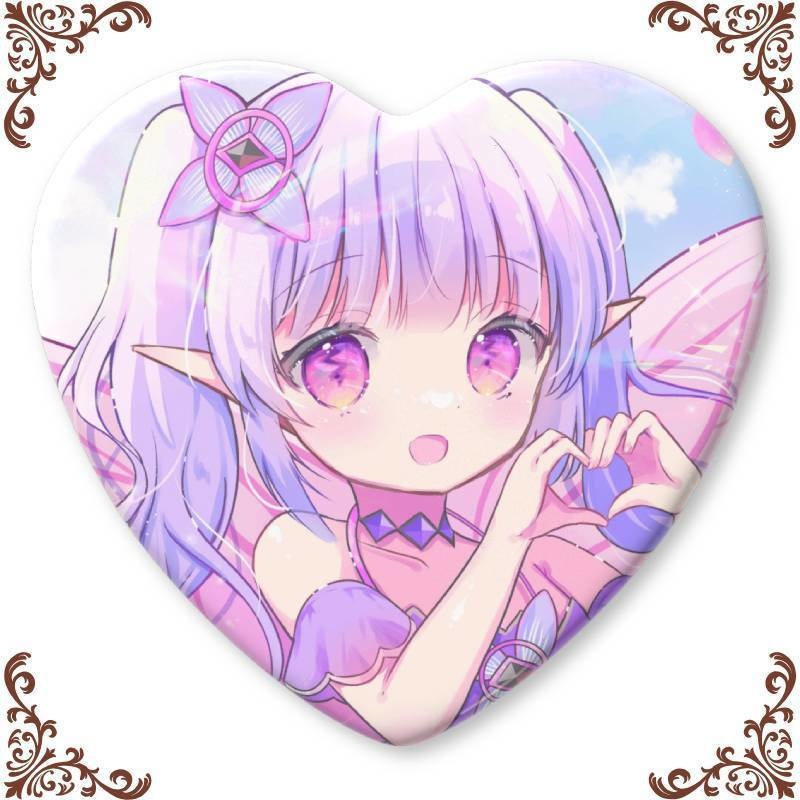 甘々♡ルイザ’s ハート【缶バッジ】