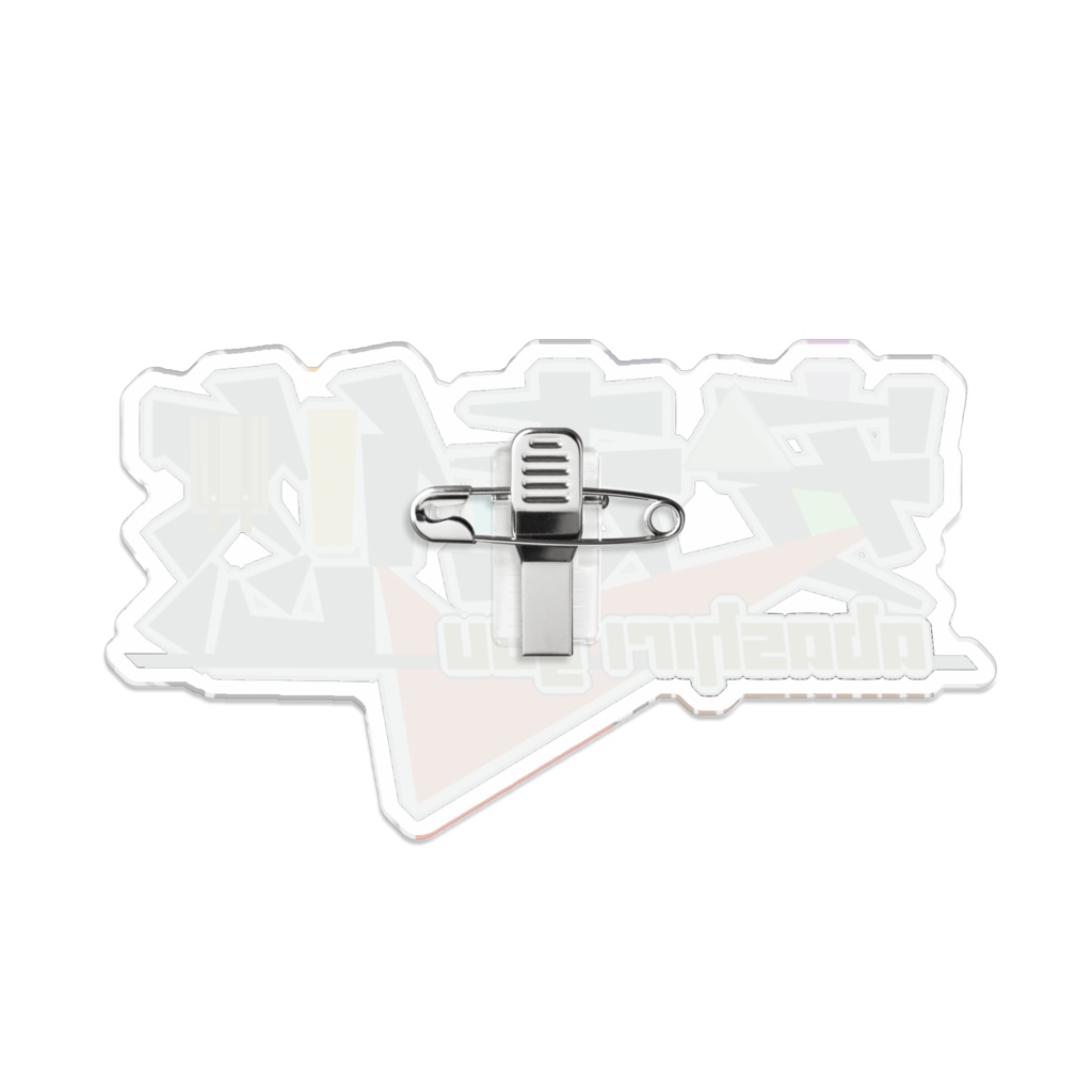 ロゴアクリルバッジ