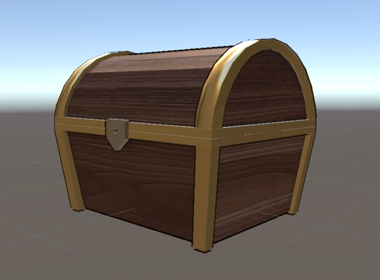 【VRChat向け3Dモデル】 宝箱