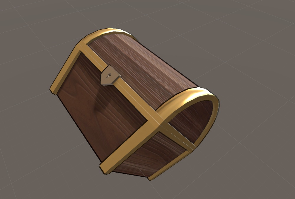【VRChat向け3Dモデル】 宝箱
