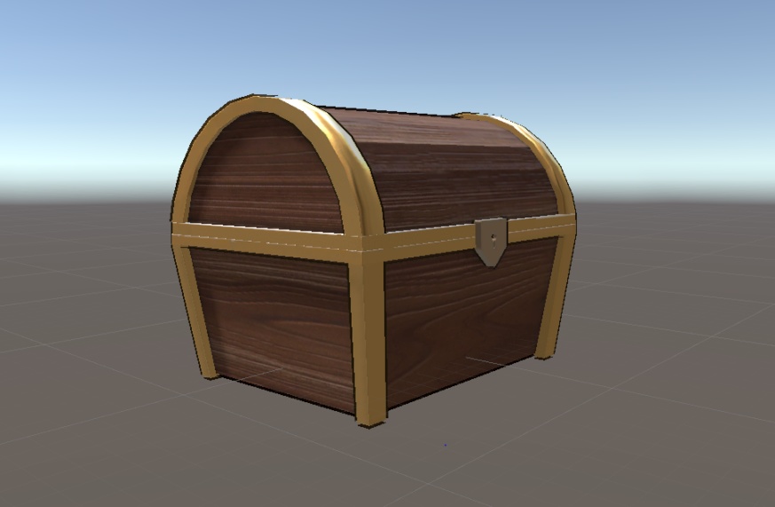 【VRChat向け3Dモデル】 宝箱