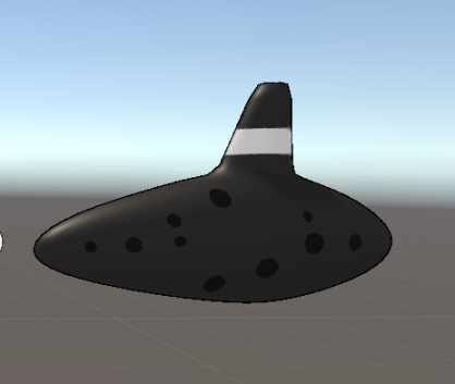 【VRChat向け販売3Dモデル】オカリナ(カラー3種類)