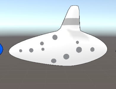 【VRChat向け販売3Dモデル】オカリナ(カラー3種類)