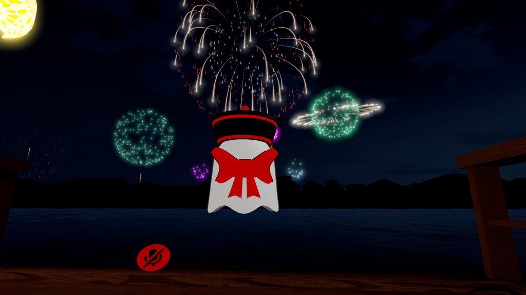 【VRChat向け販売3Dモデル】おばけキョンシー