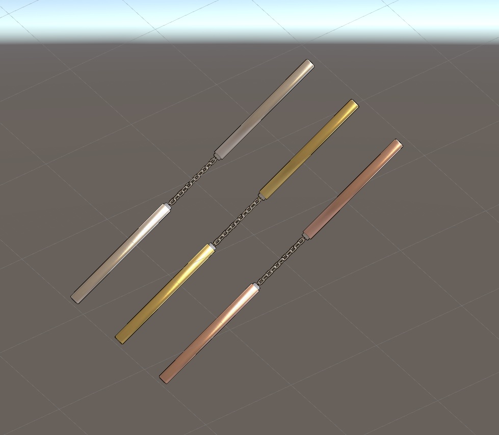 【VRChat向け販売3Dモデル】ヌンチャク