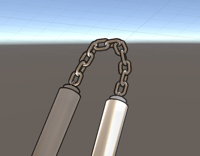 【VRChat向け販売3Dモデル】ヌンチャク