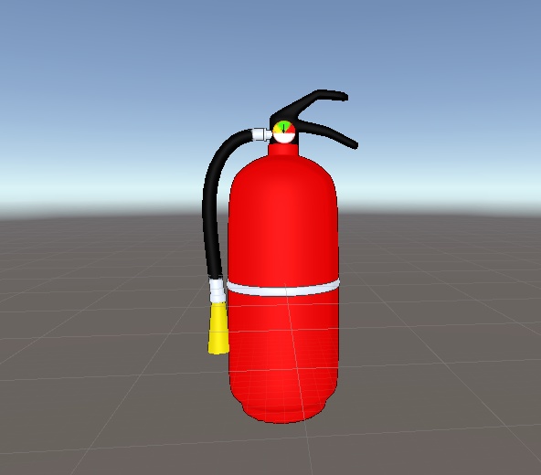 【VRChat向け販売3Dモデル】消火器