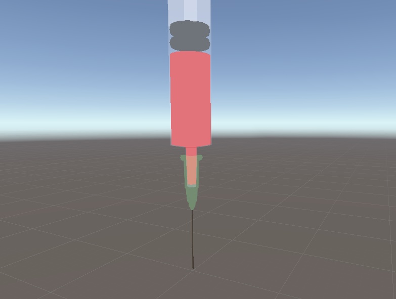 【VRChat向け販売3Dモデル】注射器
