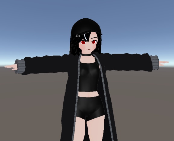 【VRChat向け販売3Dモデル】「はるる」