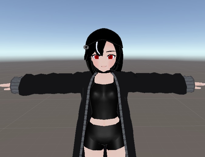 【VRChat向け販売3Dモデル】「はるる」