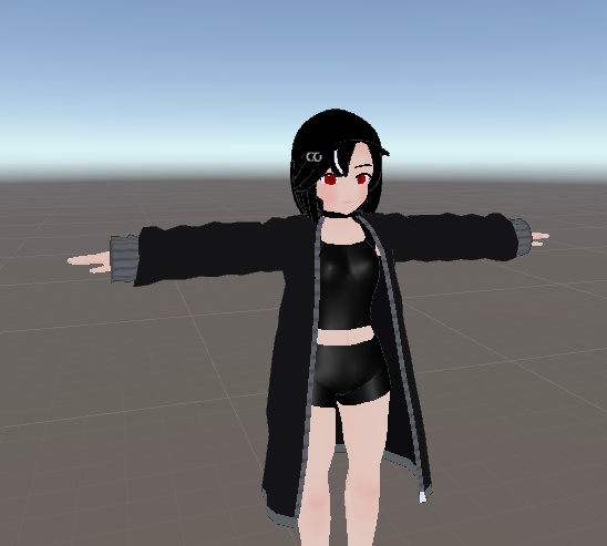 【VRChat向け販売3Dモデル】「はるる」